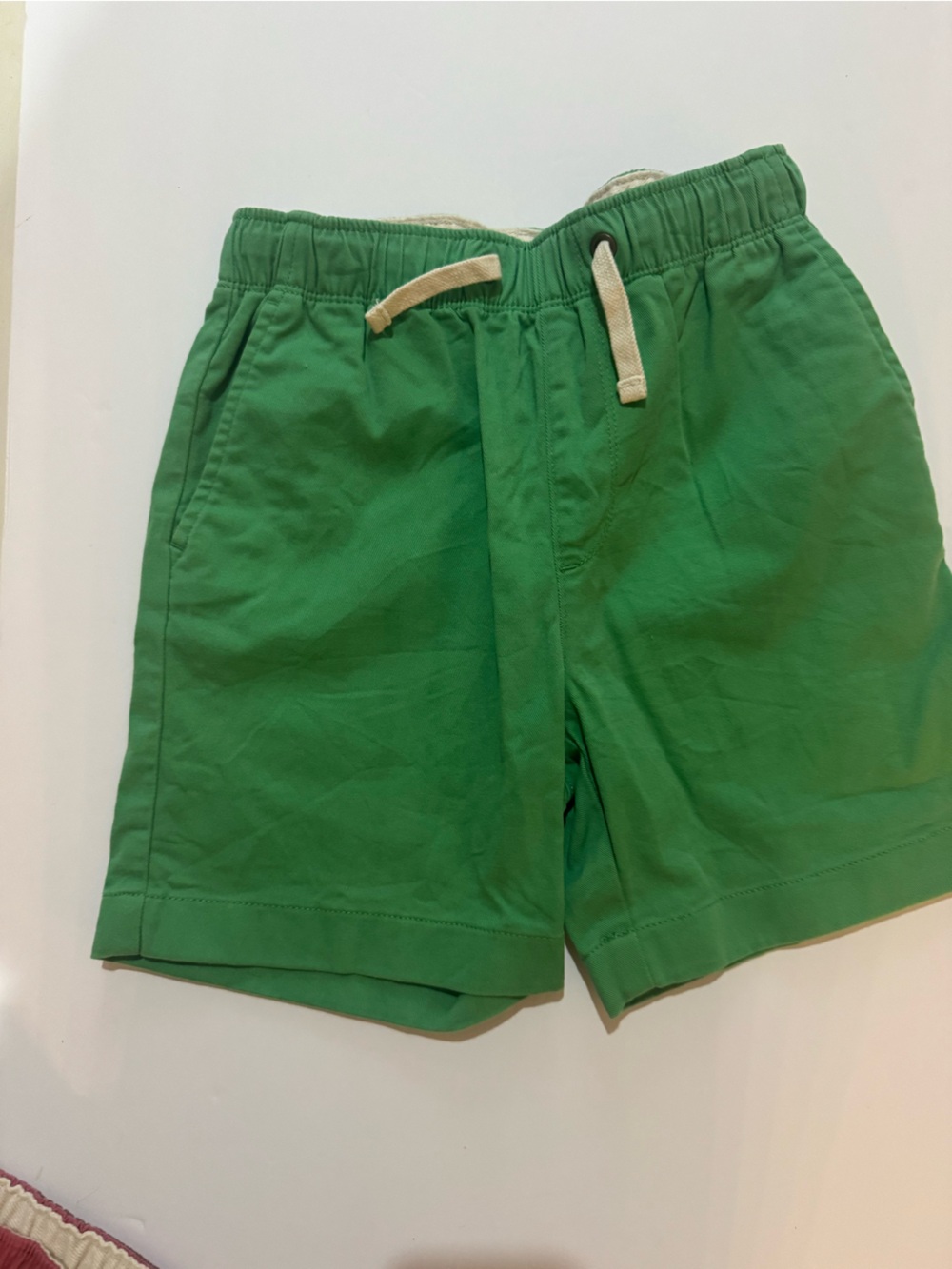 Crewcuts Bright Green Drawstring Shorts